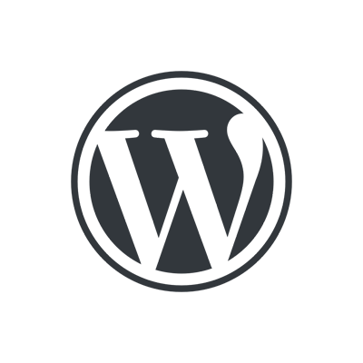 Bildmarke des Wordpress-Logos.